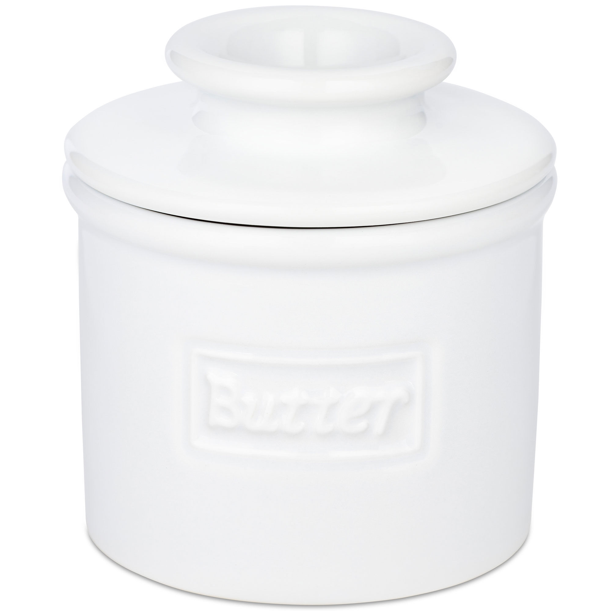 BUTTERBELL Smørklokke, Classic White