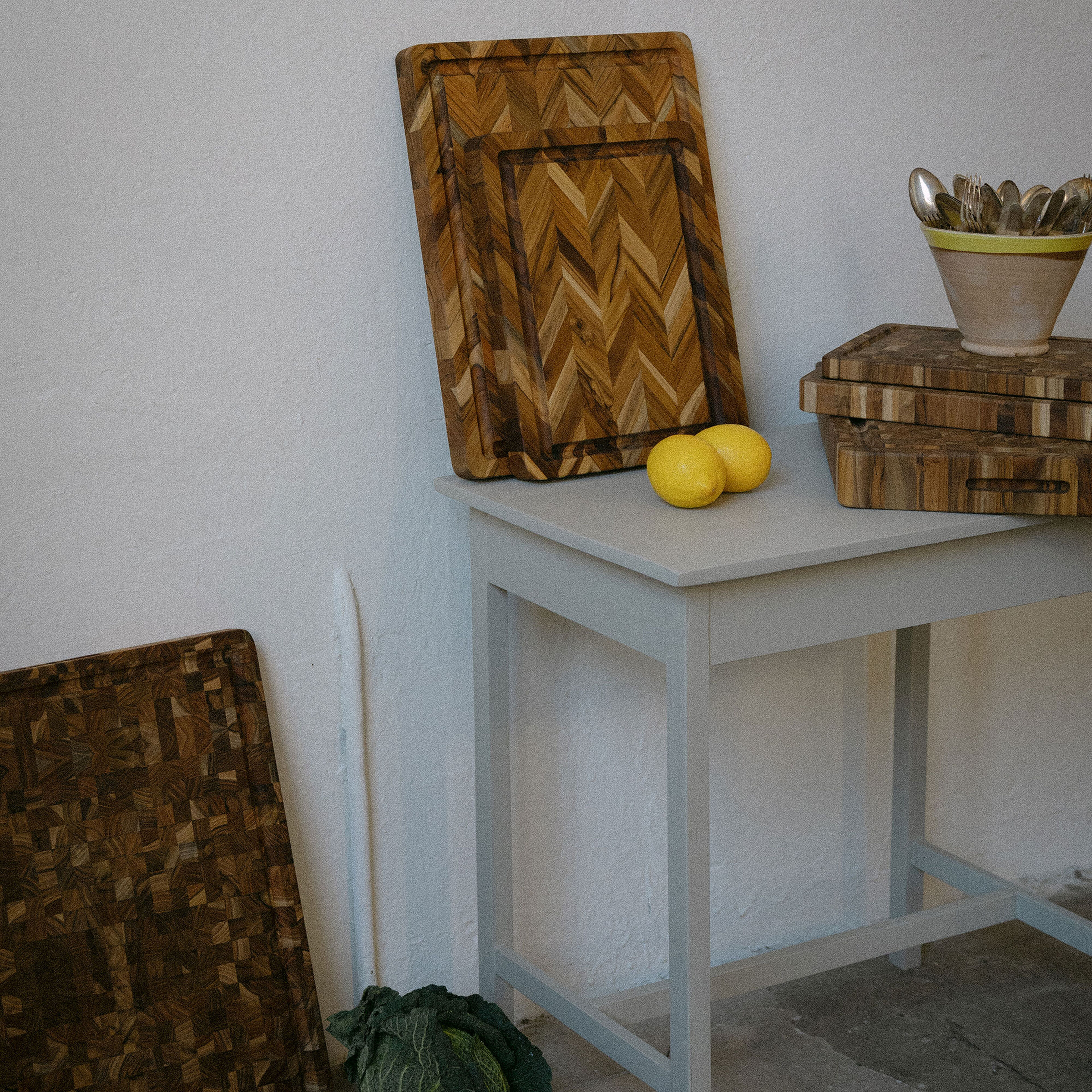 Herringbone skärbräda M
