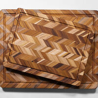 Herringbone skärbräda L