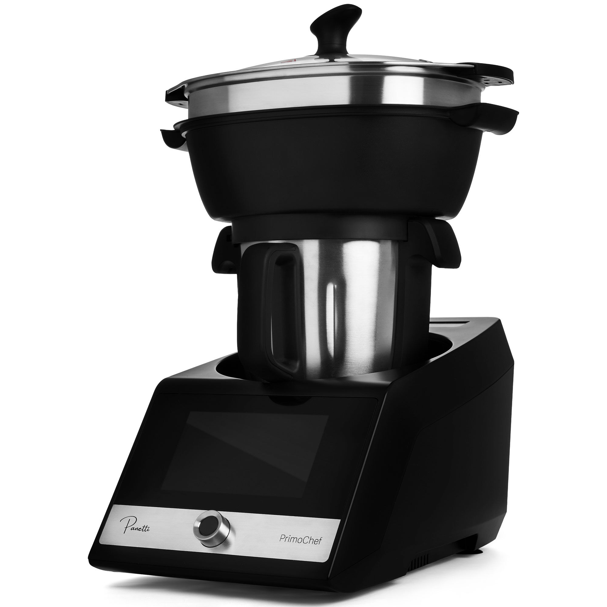 Panetti PrimoChef køkkenmaskine med airfryer, sort