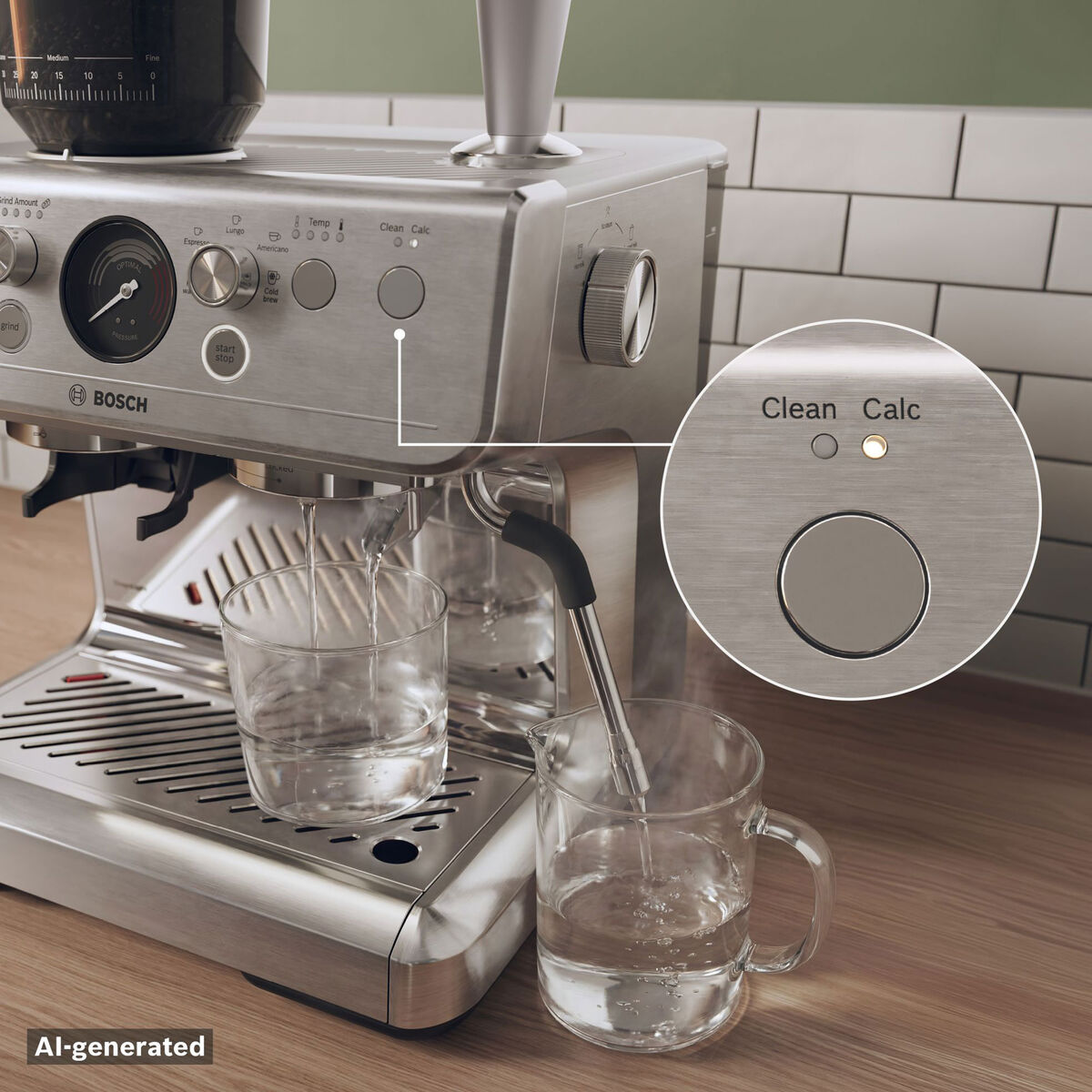 Serie 4 HomeCafé semi-automatisk espressomaskin