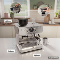 Serie 4 HomeCafé semi-automatisk espressomaskin