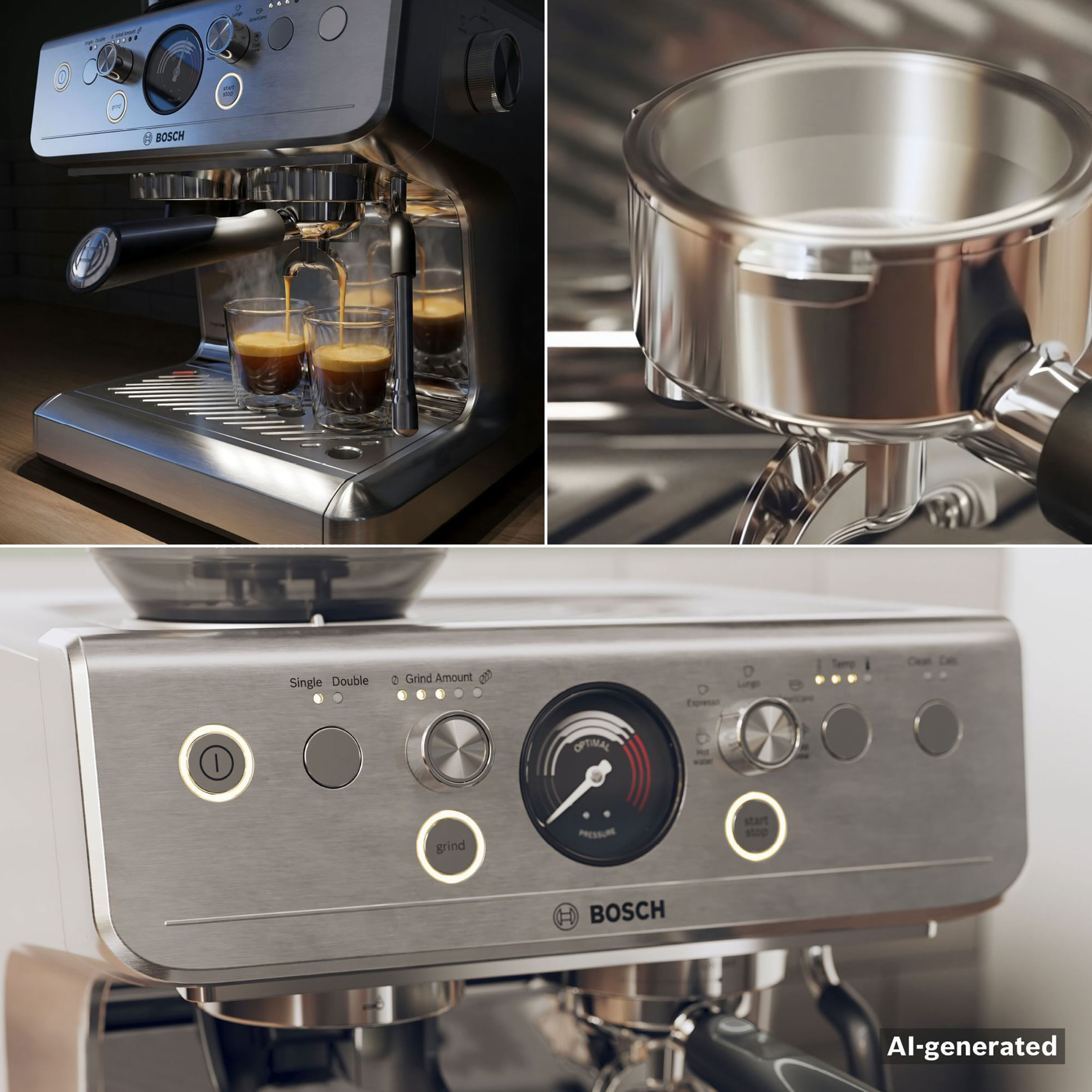 Serie 4 HomeCafé semi-automatisk espressomaskin