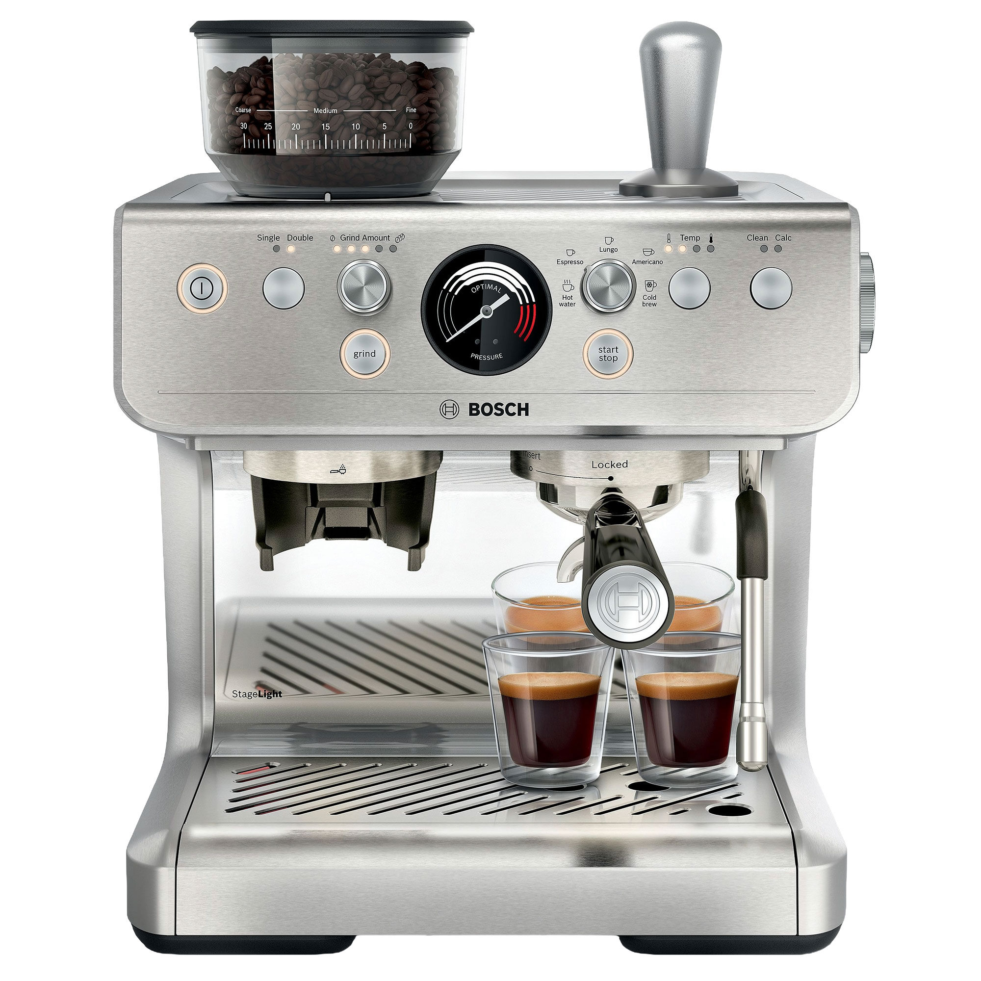 Bosch Serie 4 HomeCafé halvautomatisk espressomaskin