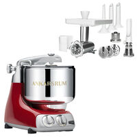 Assistent AKM 6230 røremaskine + komplet kødhakker, rød