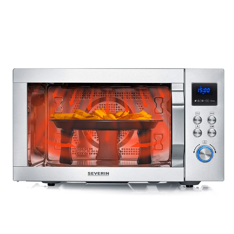 Mikroaaltouuni airfryer-toiminnolla 25 litraa