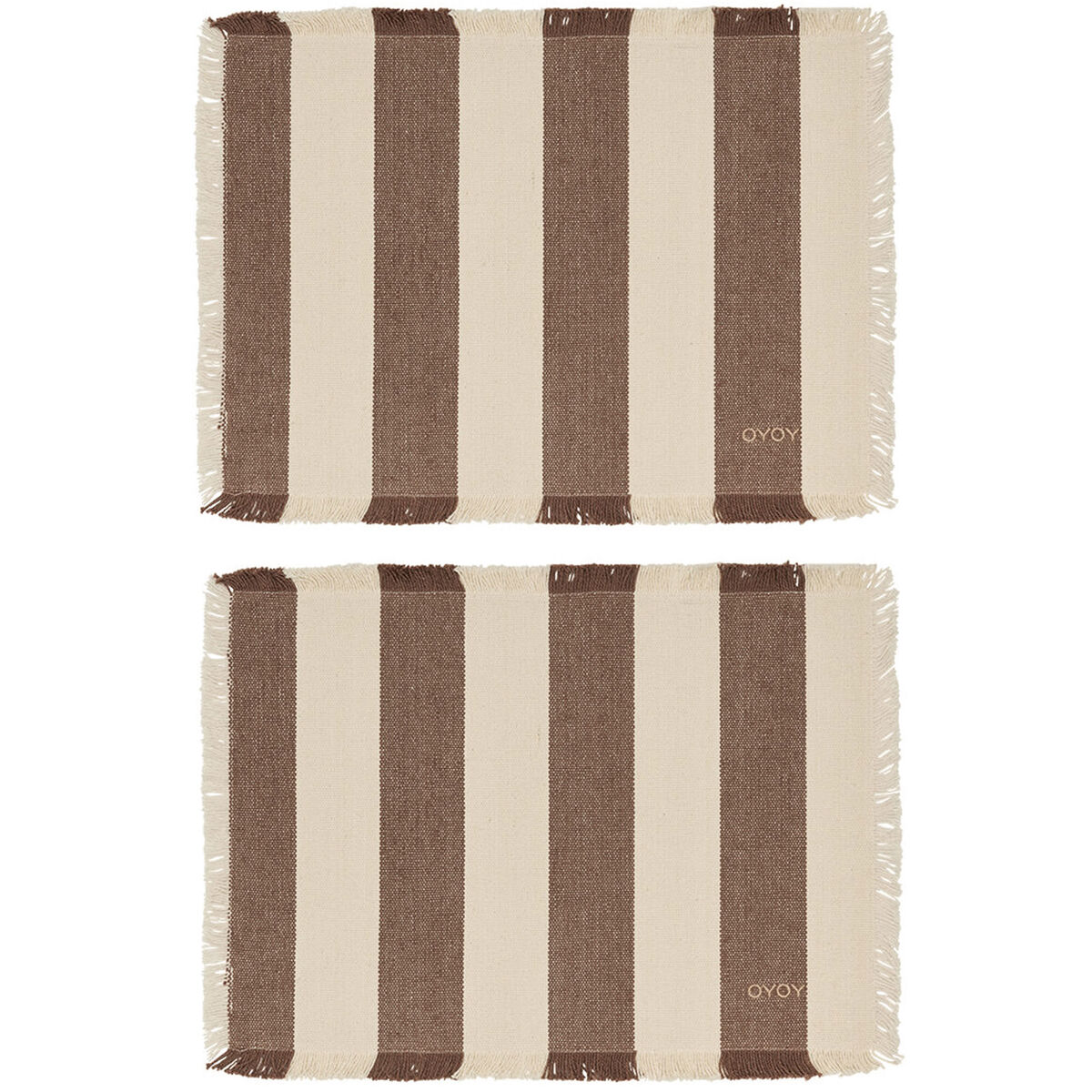 Toppu bordstablett 2-pack, brun