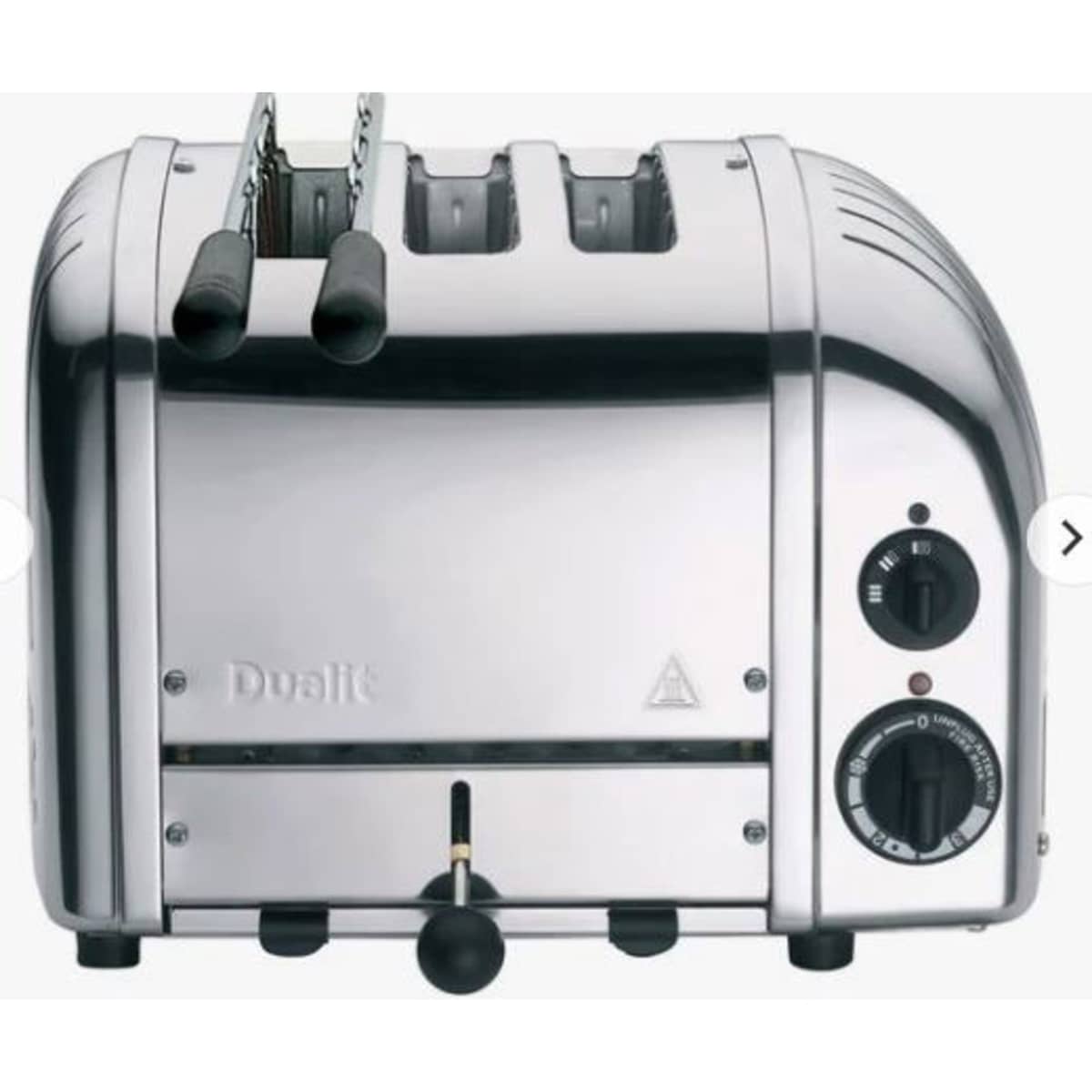Classic Combi 2+1 skivor brödrost, rostfritt stål
