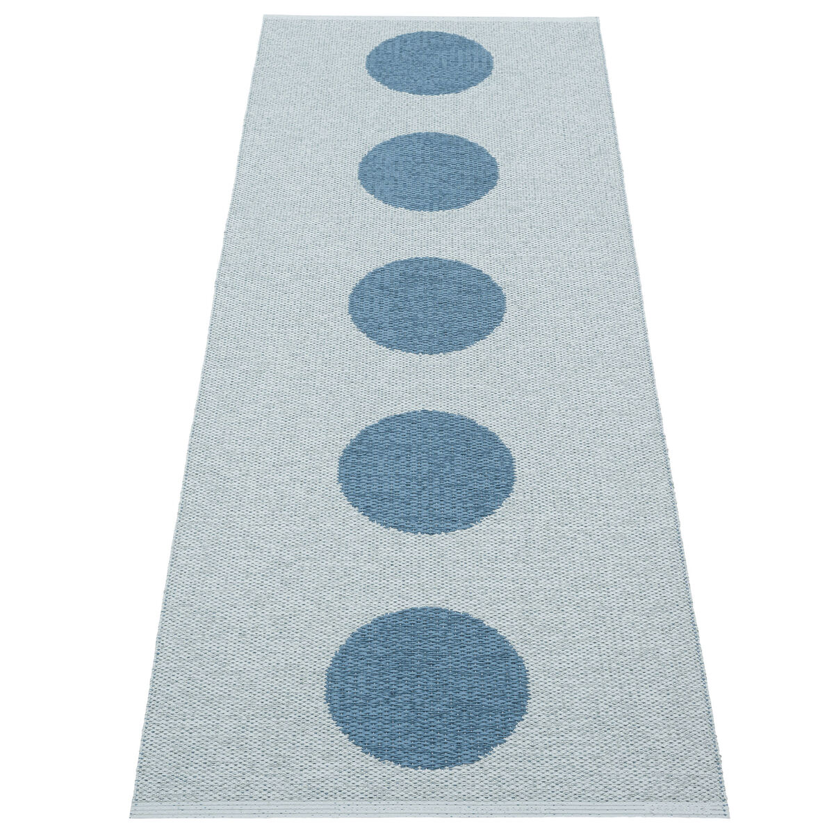 Pappelina Vera Pop Tæppe 70x200 cm, river/blue fog 