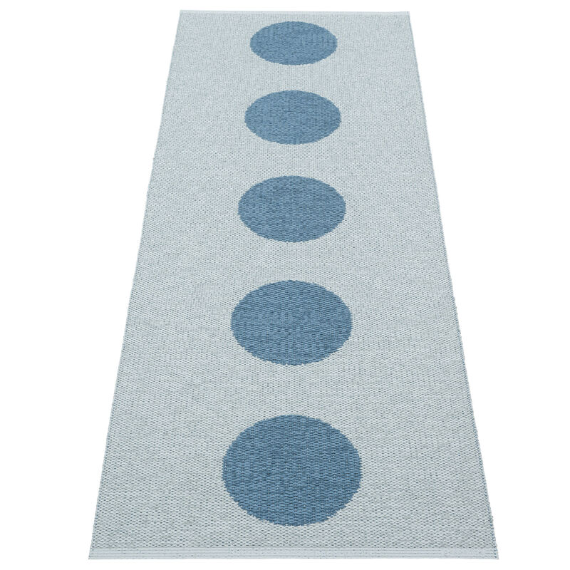 Pappelina Vera Pop matto 70 × 200 cm, river/blue fog