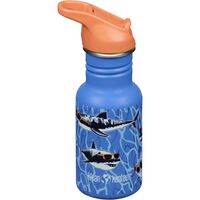 Kid Classic Narrow Flip drikkeflaske 355 ml, sharks in shades