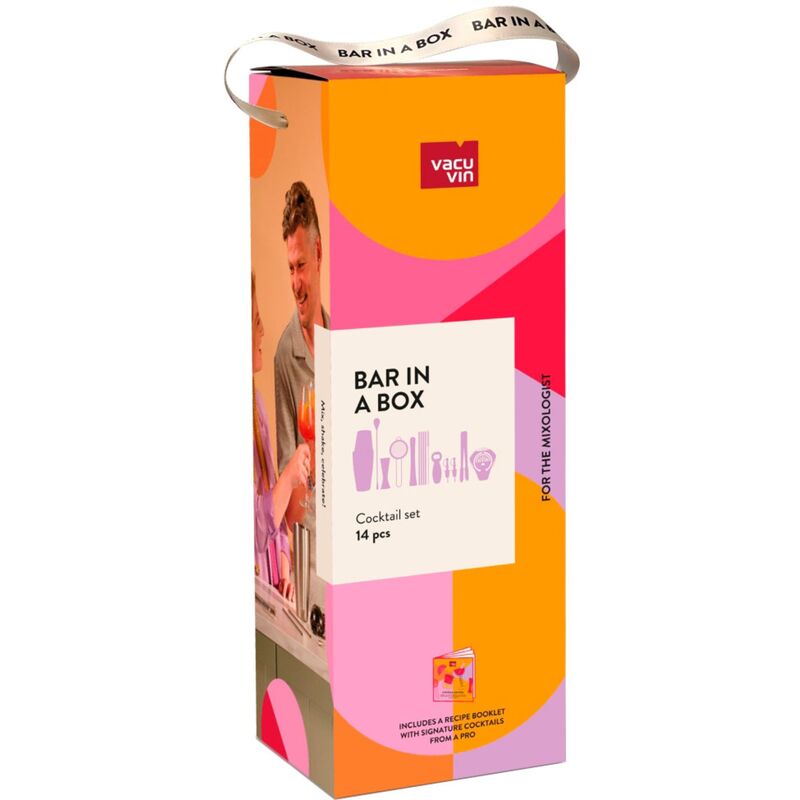 Bar in a Box Mixologist cocktailsett, 14 deler