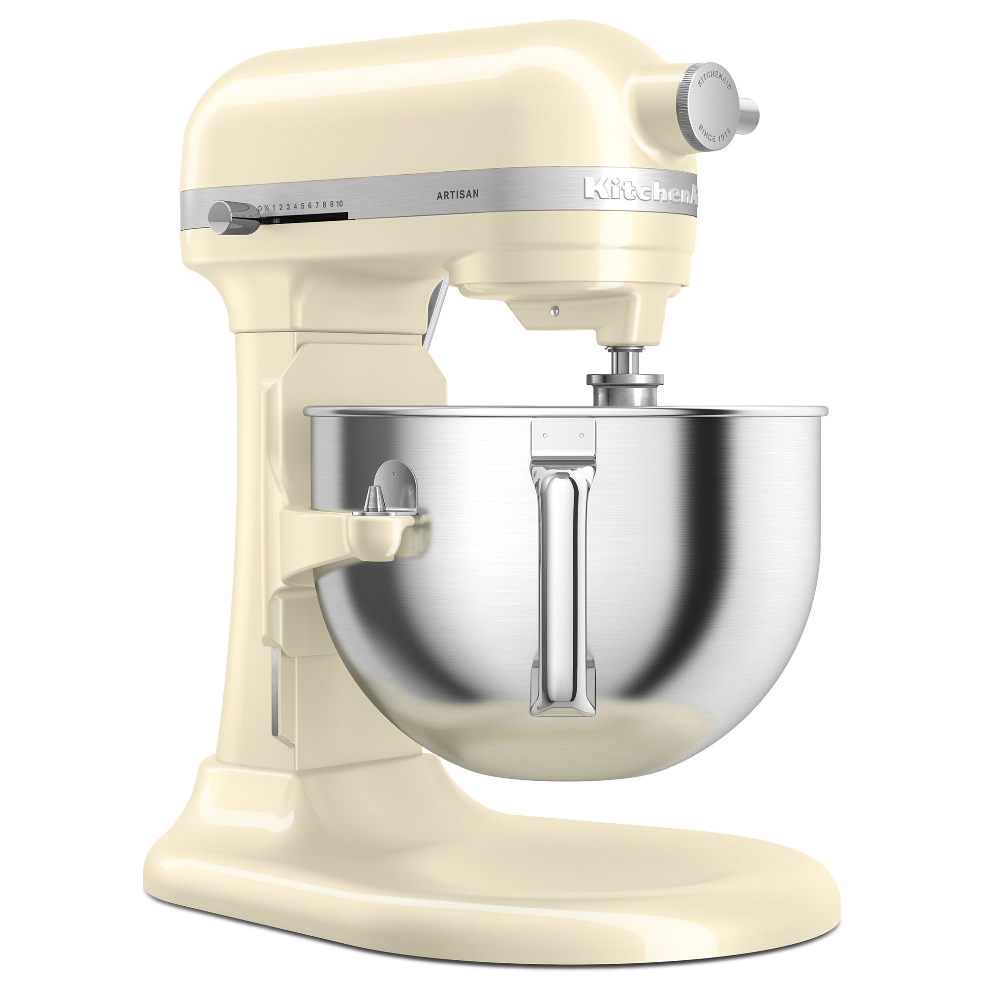 Alternativ bild 1 för KitchenAid Artisan 5KSM60SPX köksmaskin med lyftarm 5,6 liter, almond cream