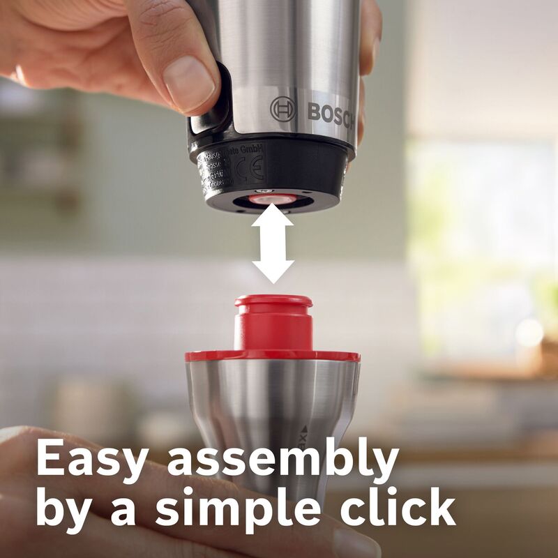 Serie 6 ErgoMaster MSM6M810 stavmikser 1200 watt, rustfritt stål