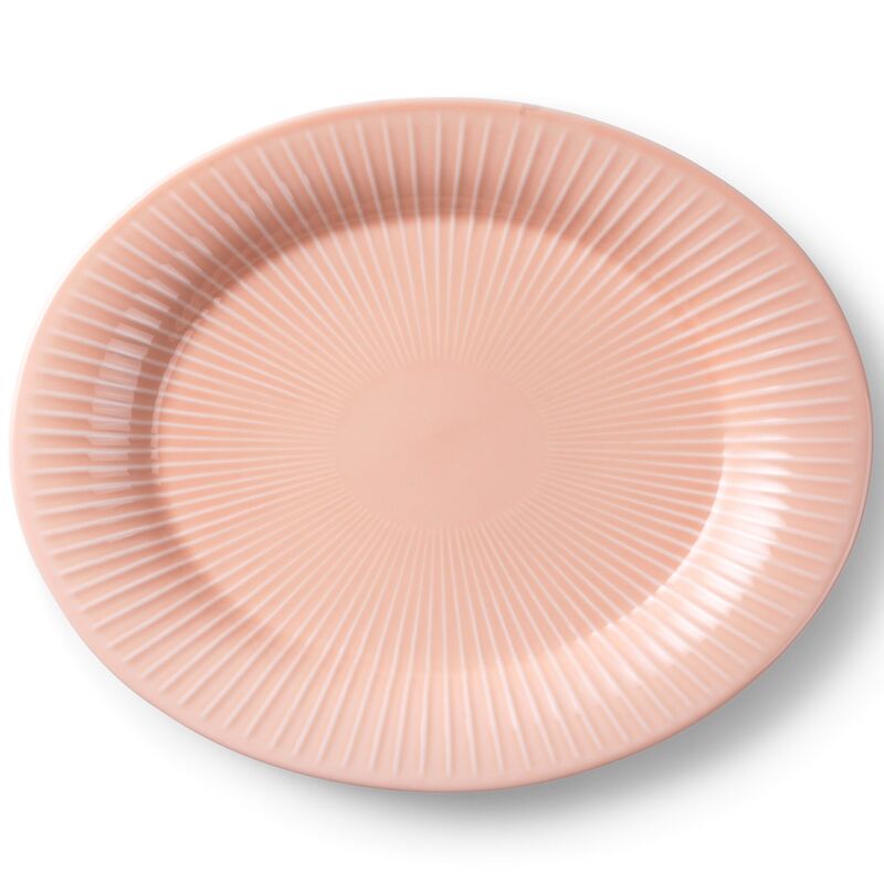 Hammershøi ovalt fad, nude