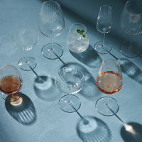 Luigi Bormioli Optica Burgundy ginglass 4-pakning