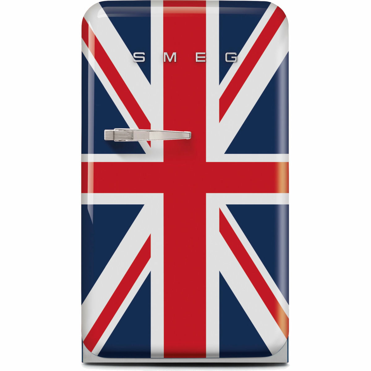 FAB10RDUJ6 jääkaappi pakastelokerolla, union jack