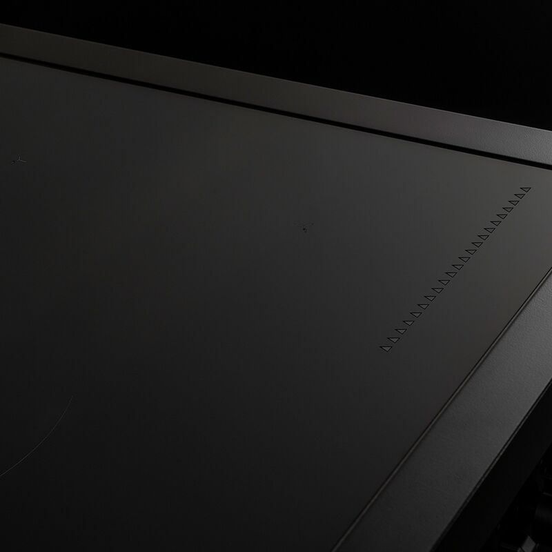 PRO95I2EGIT Professional induksjonskomfyr med dobbelovn 90 cm, Gul