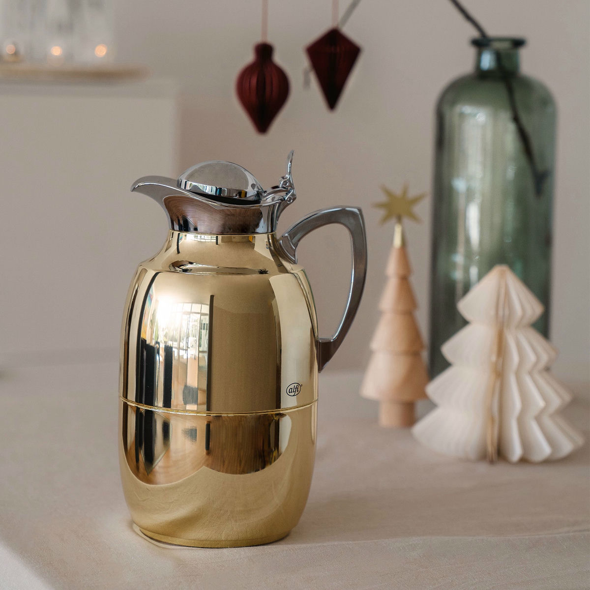 Juwel Termoskanna rostfritt stål 1 liter, guld