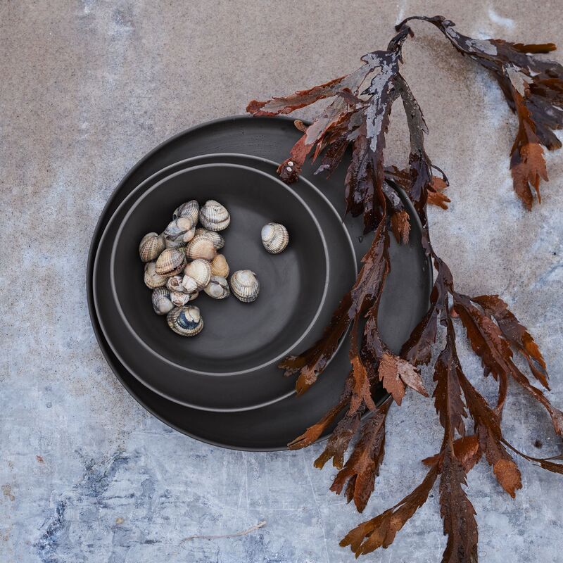 Grand Cru Take tallerken, 26 cm, grå, 2 stk