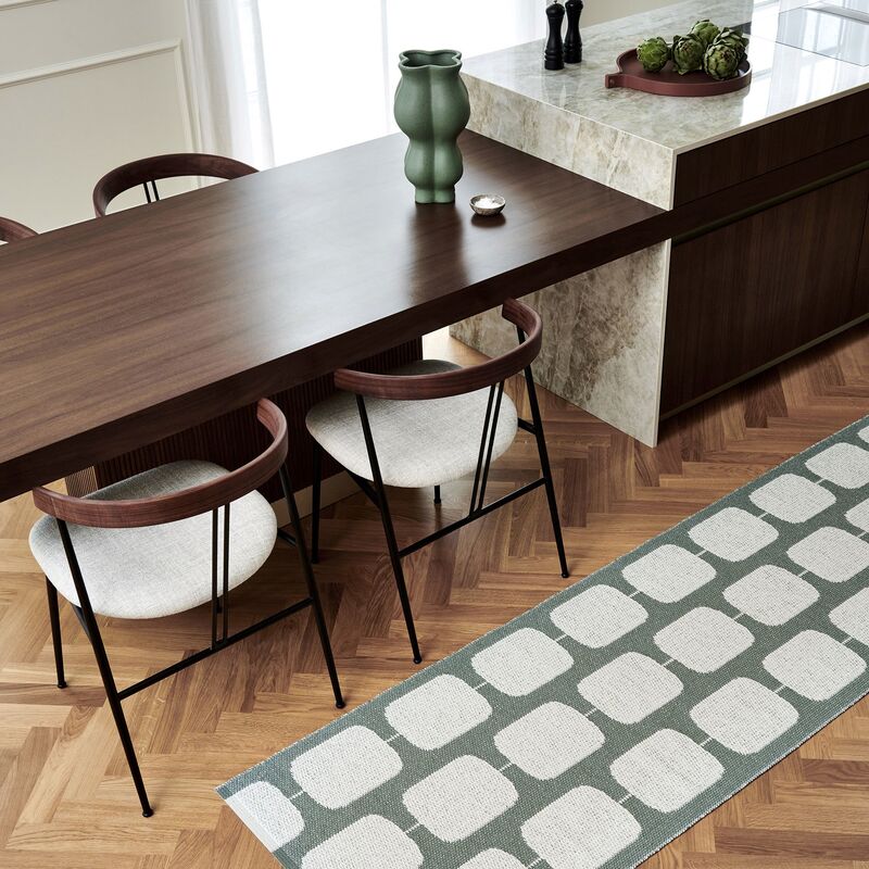 Gulvteppe Sten, 70 x 200 cm., army/fossil