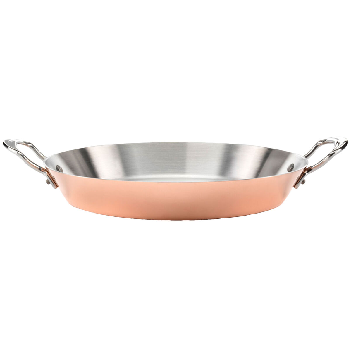 Samuel Groves Paellapanne 30 cm, kobber