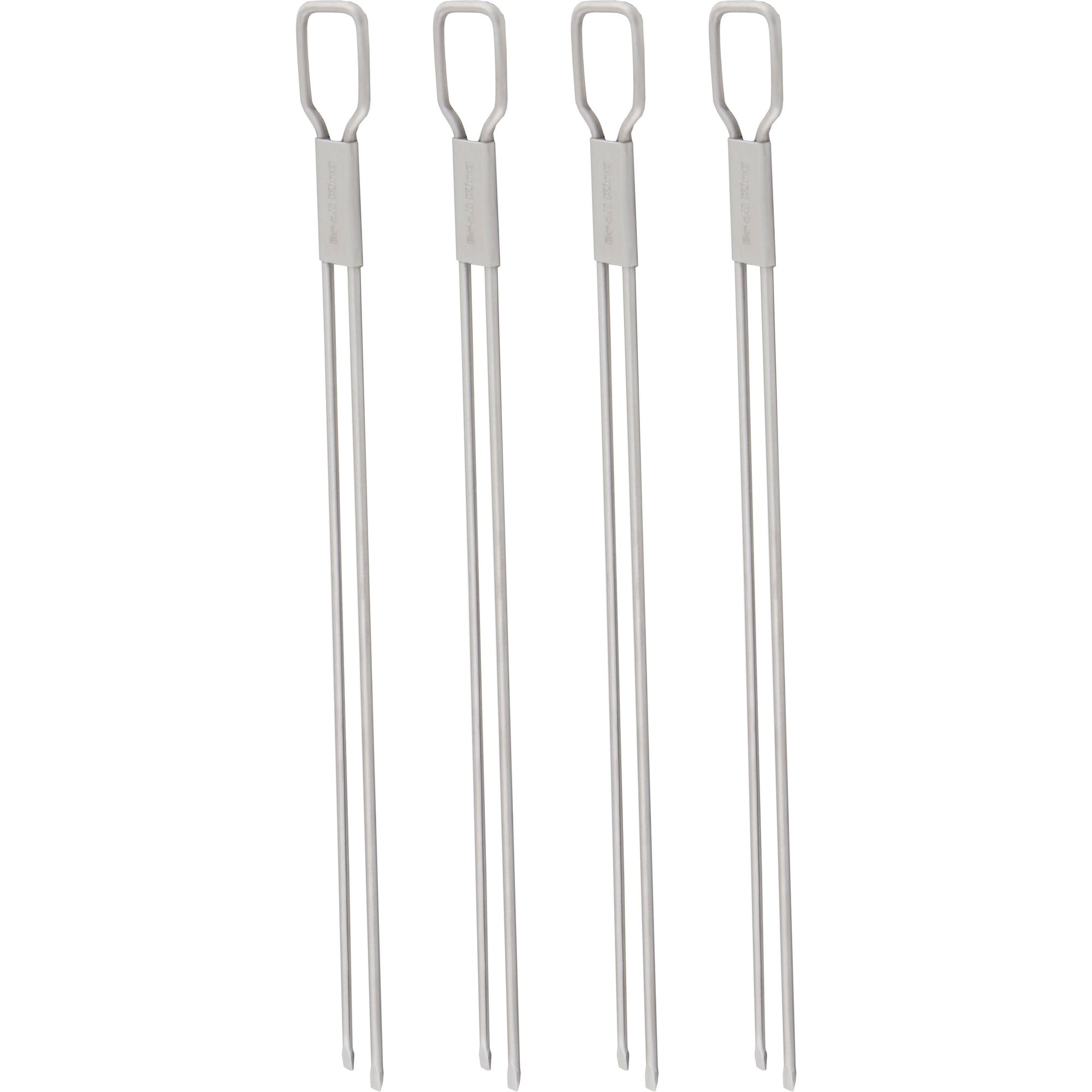 Dubbla grillspett 4 st