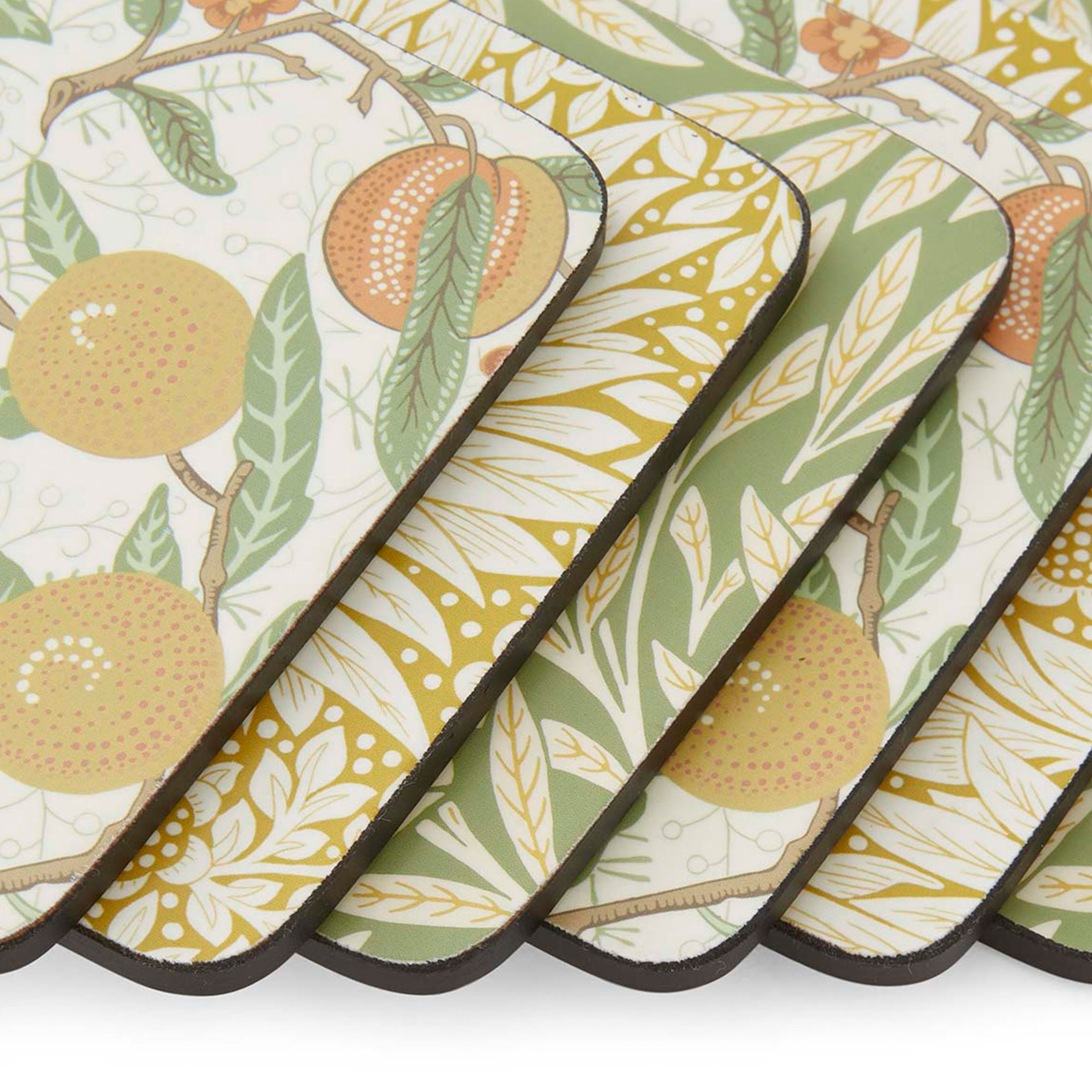 Spode Morris & Co Simply Mixed glasunderlägg 6-pack