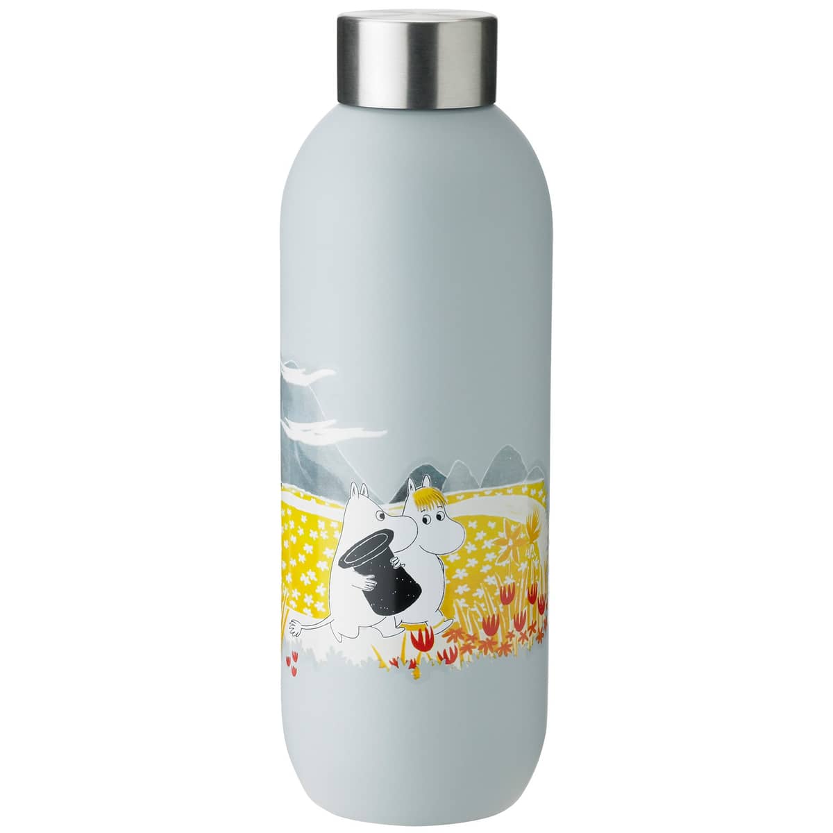 Keep Cool -juomapullo, 0,75 litraa, soft sky