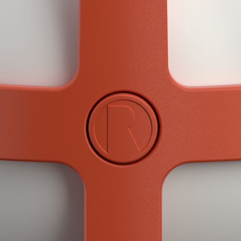 Soft Spot Solar Circular lampe 18,5 cm, terracotta