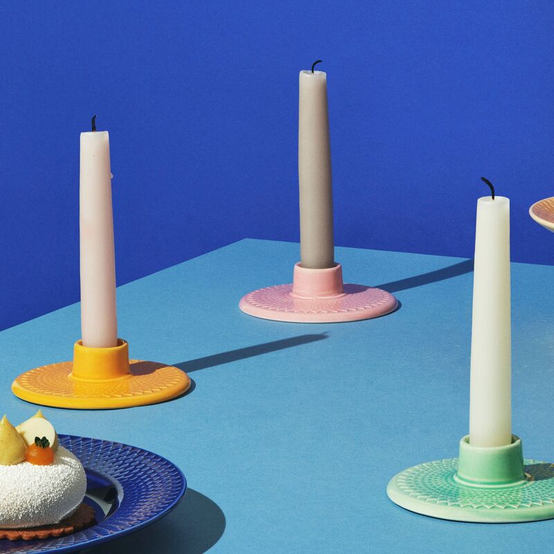 Color ljusstake, grön