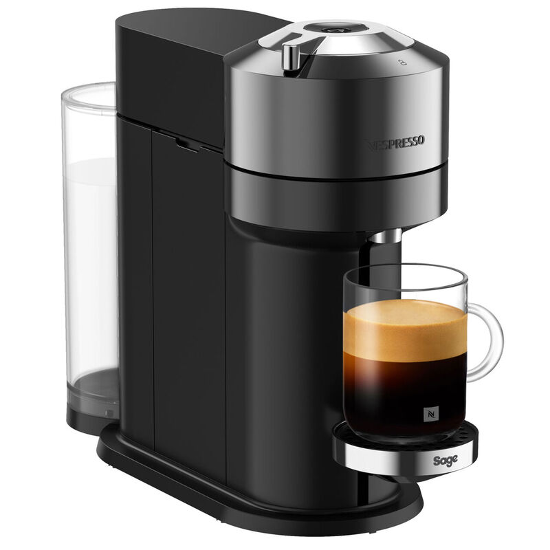 Nespresso by Sage SNV 540 Vertuo Next Deluxe kapselikone, kromi