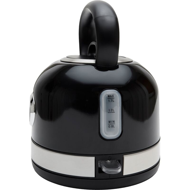 Retro Elkedel 1,7 liter, sort