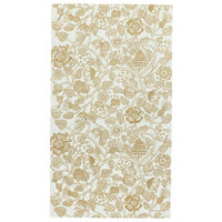 Marimekko Tiara duk 135 × 250 cm, vit/guld