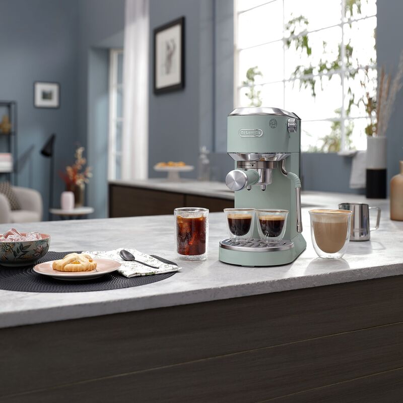 Delonghi Dedica EC890 Duo Espressokone, vihreä