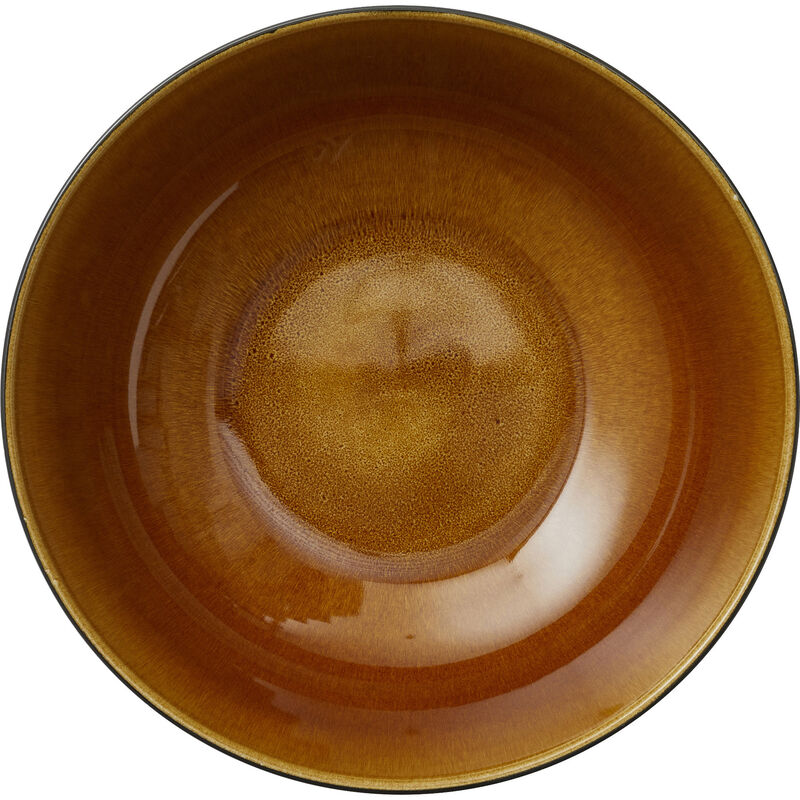 Salladsskål Svart Amber