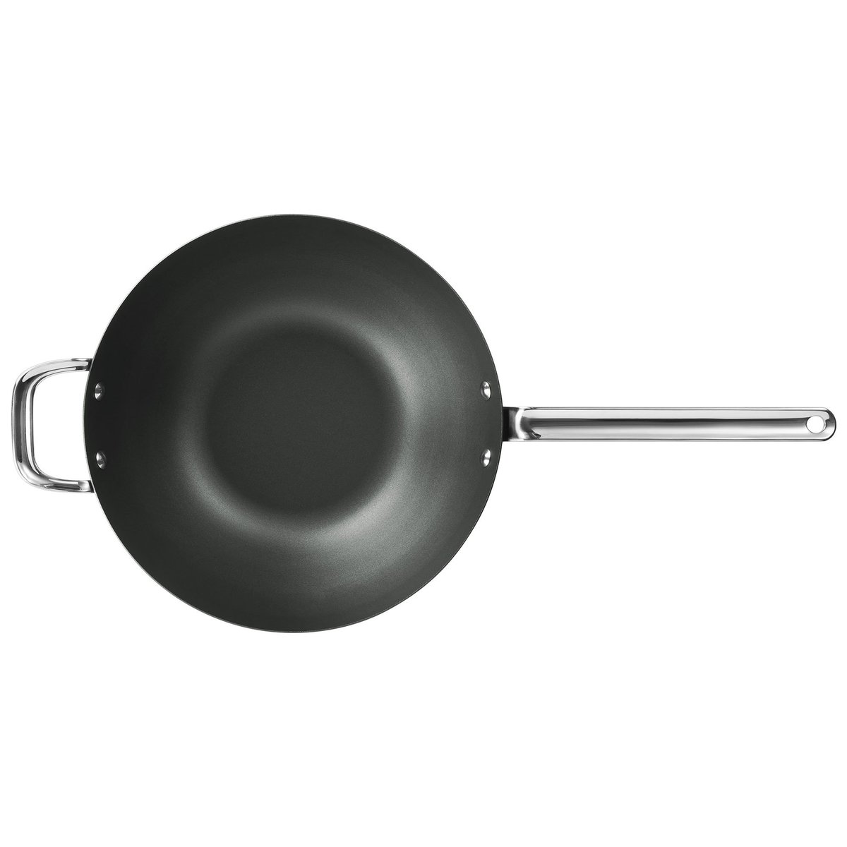 Black Iron Wokpanna kolstål 30 cm