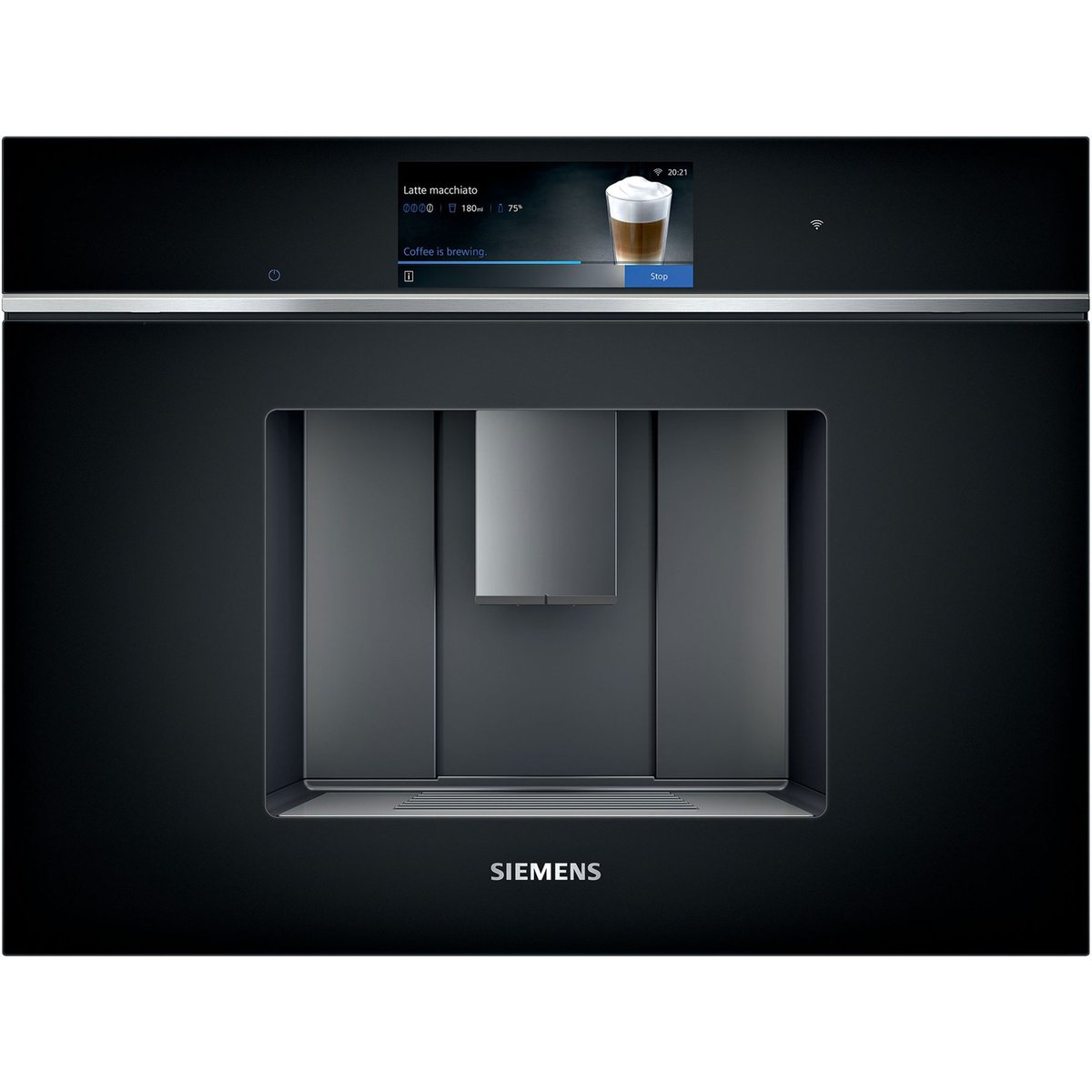 CT718L1B0 iQ700 Helautomatisk inbyggd espressomaskin, svart