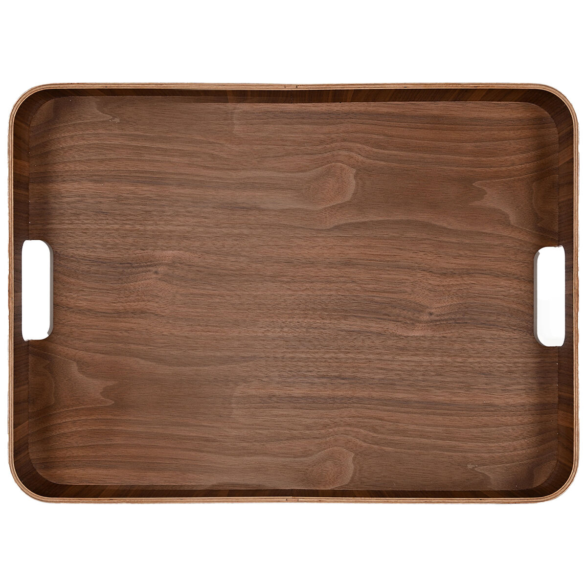 Hanna bricka large, brun