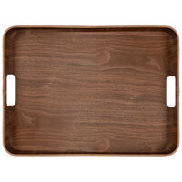 Hanna bricka large, brun