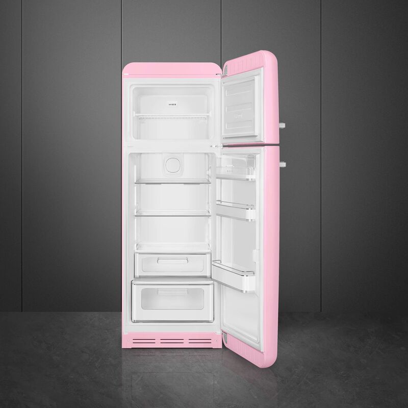 Smeg FAB30RPK6 Køleskab/Fryser 172 cm Højrehængt Pink