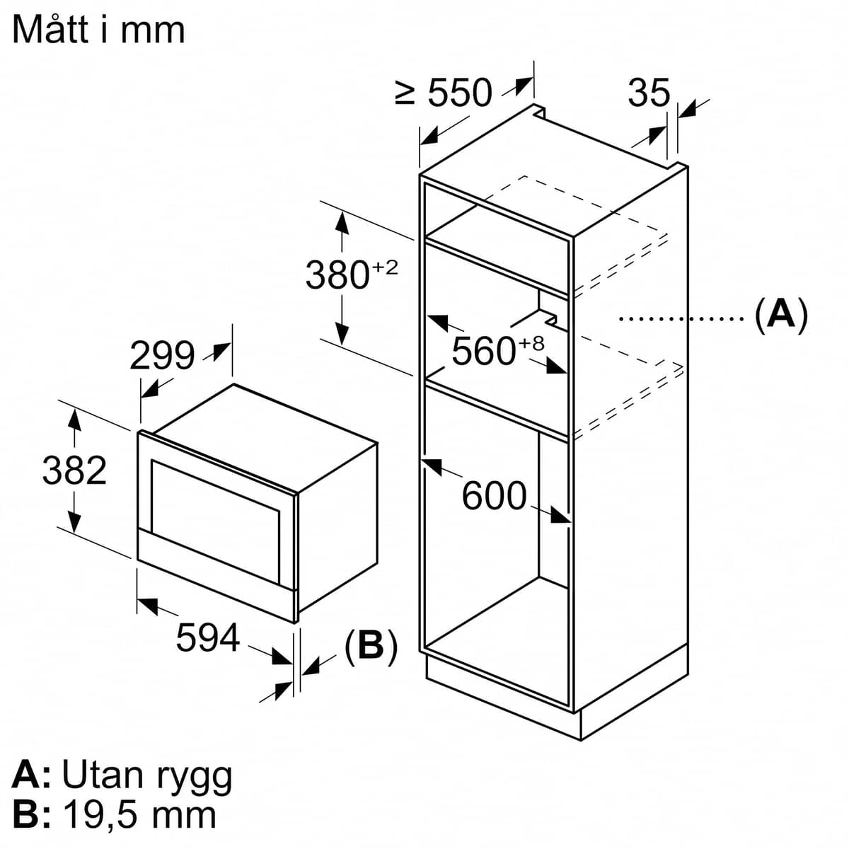 BF722R1B1 iQ700 integroitu mikroaaltouuni, musta