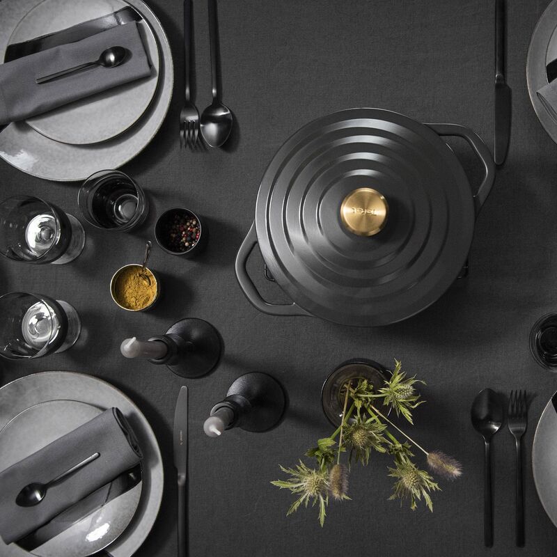 Air gryte, 4,7 liter, 24 cm, grå