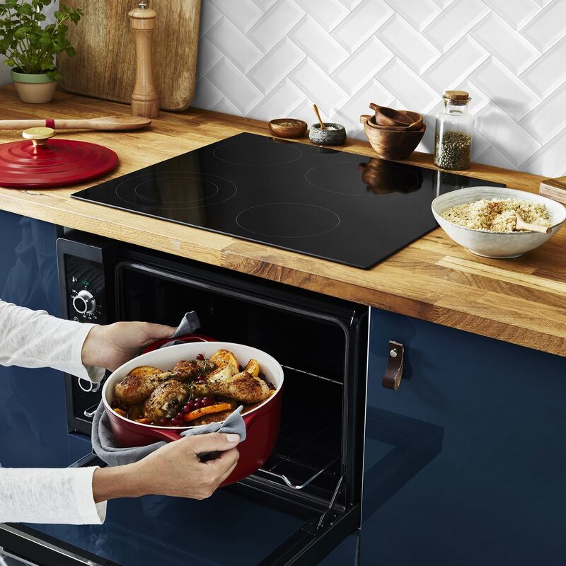 Air gryte, 4,7 liter, 24 cm, rød