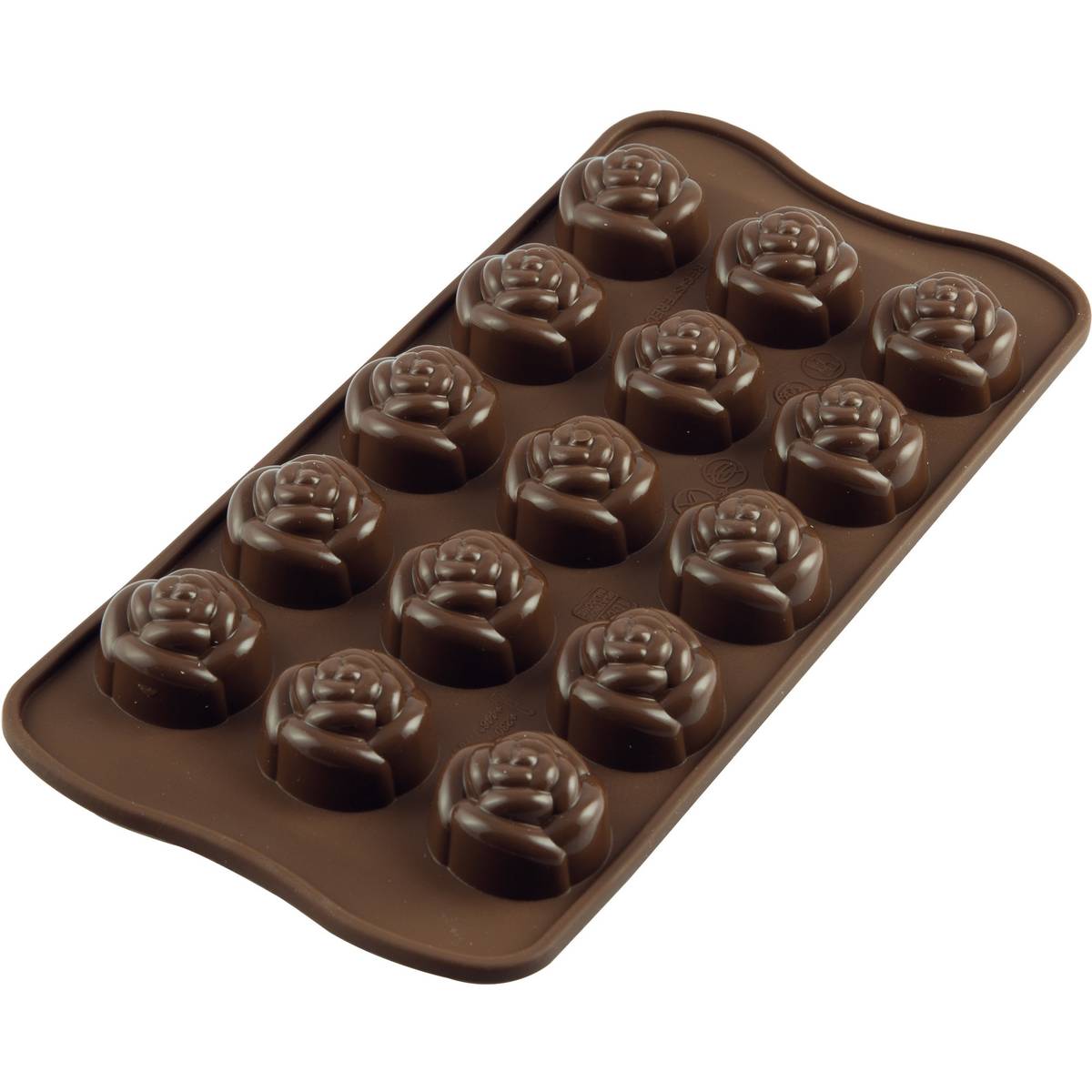 Easy Choc Konfektform silikon, Rose