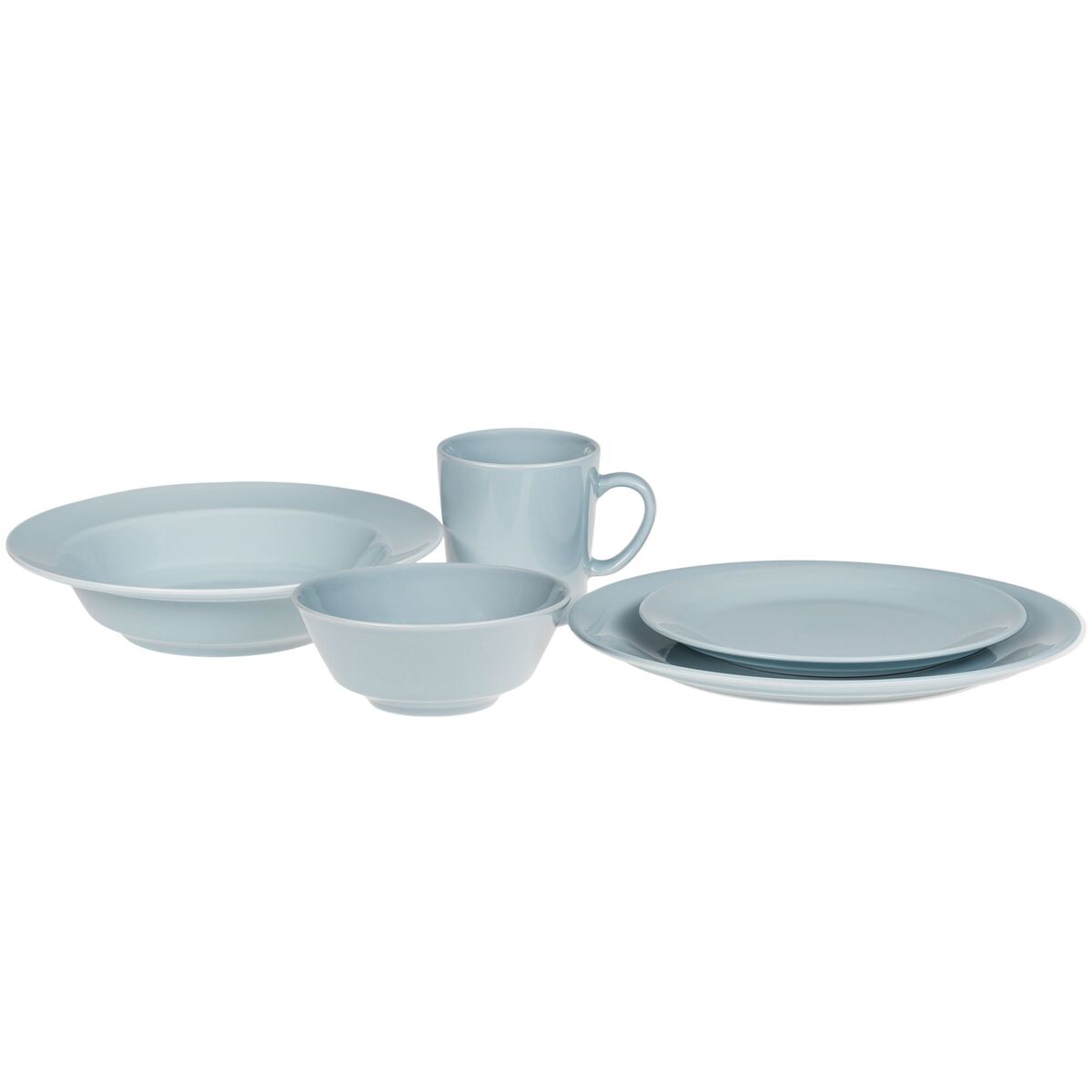 Mainio lautanen 19 cm, talvensininen