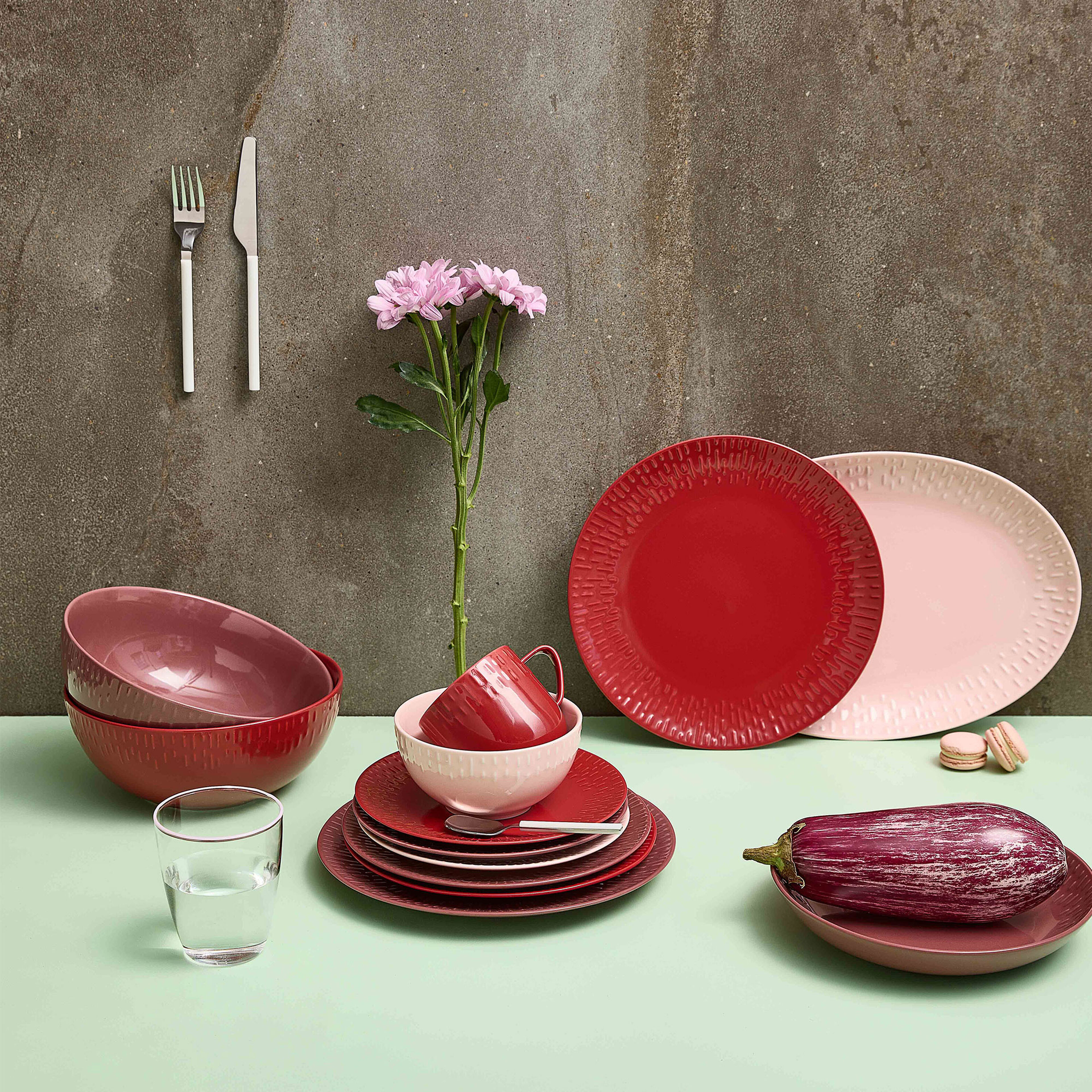 Confetti salaattikulho 23 cm, chili