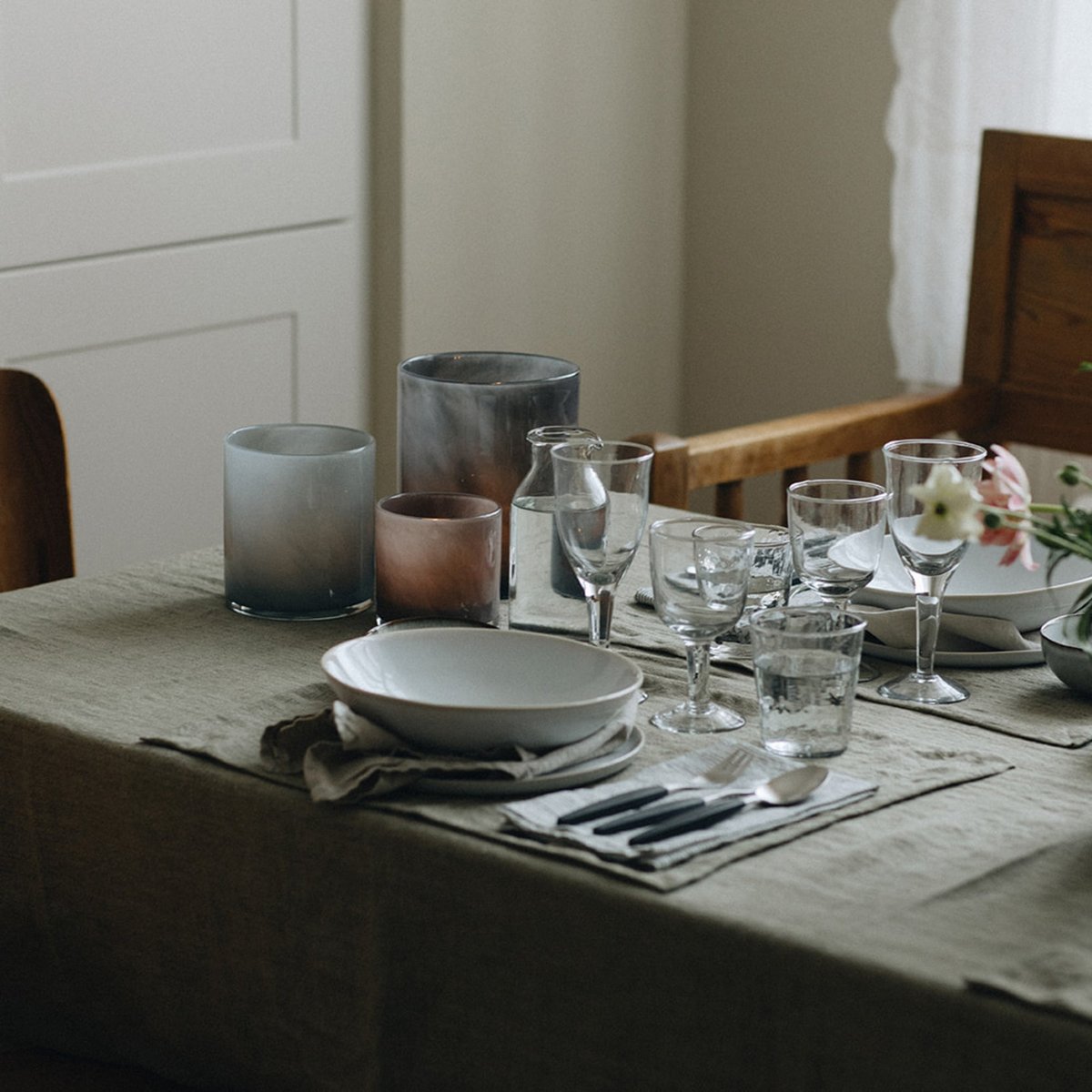 Galette vinglas low, clear