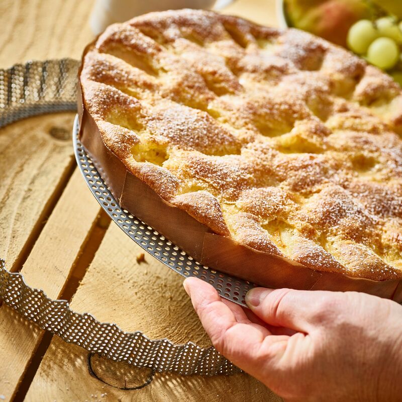 Perforeret tærteform