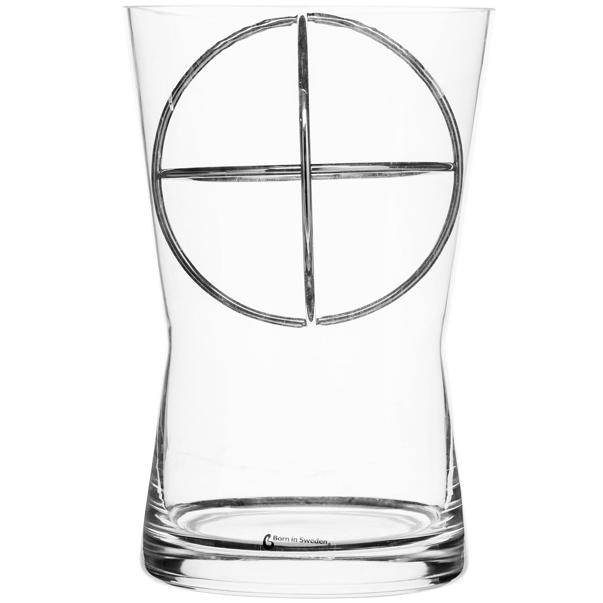 Sphere vas, medium, rostfritt stål